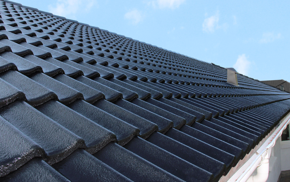 Dach nach der Dachreinigung