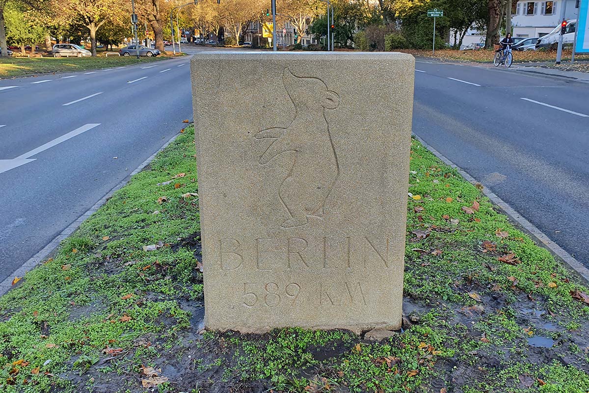 Stein nach der Reinigung